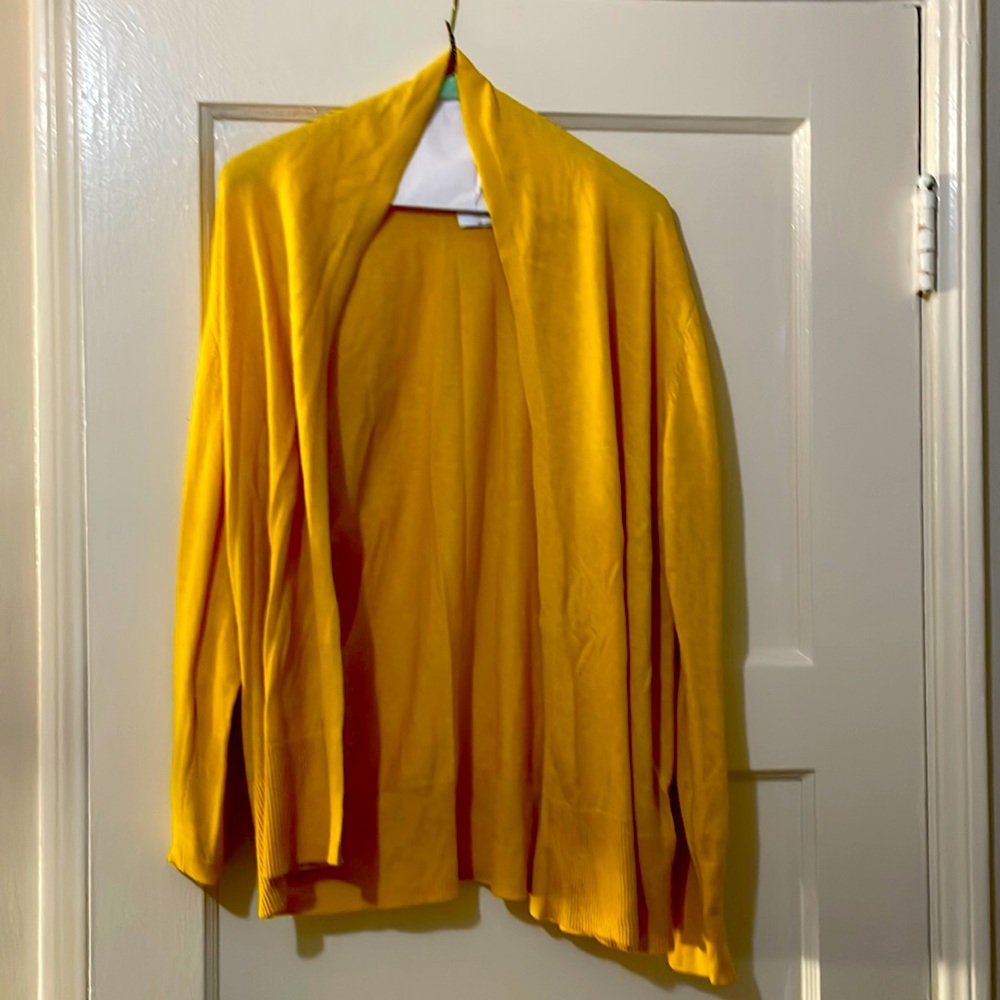 Rich yellow, sweater